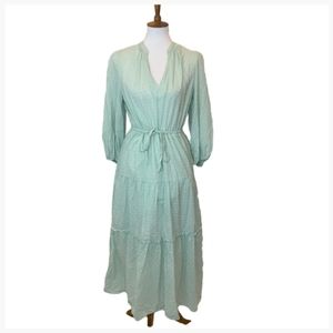 NEW A New Day Prairie Dress Mint Green XXL